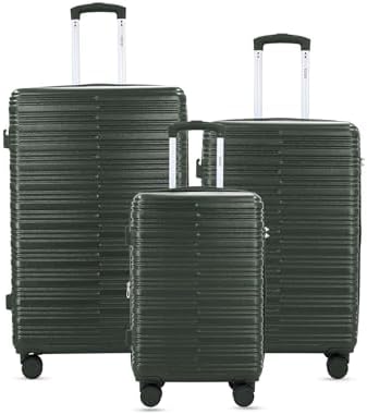 Amazon.com | IZOD Mateo 3 Piece Expandable Hardside Luggage Set